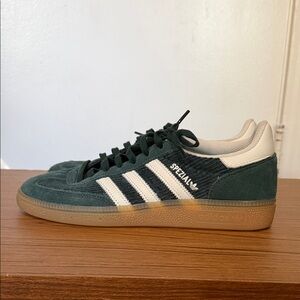adidas Spezial Green and White Sneakers